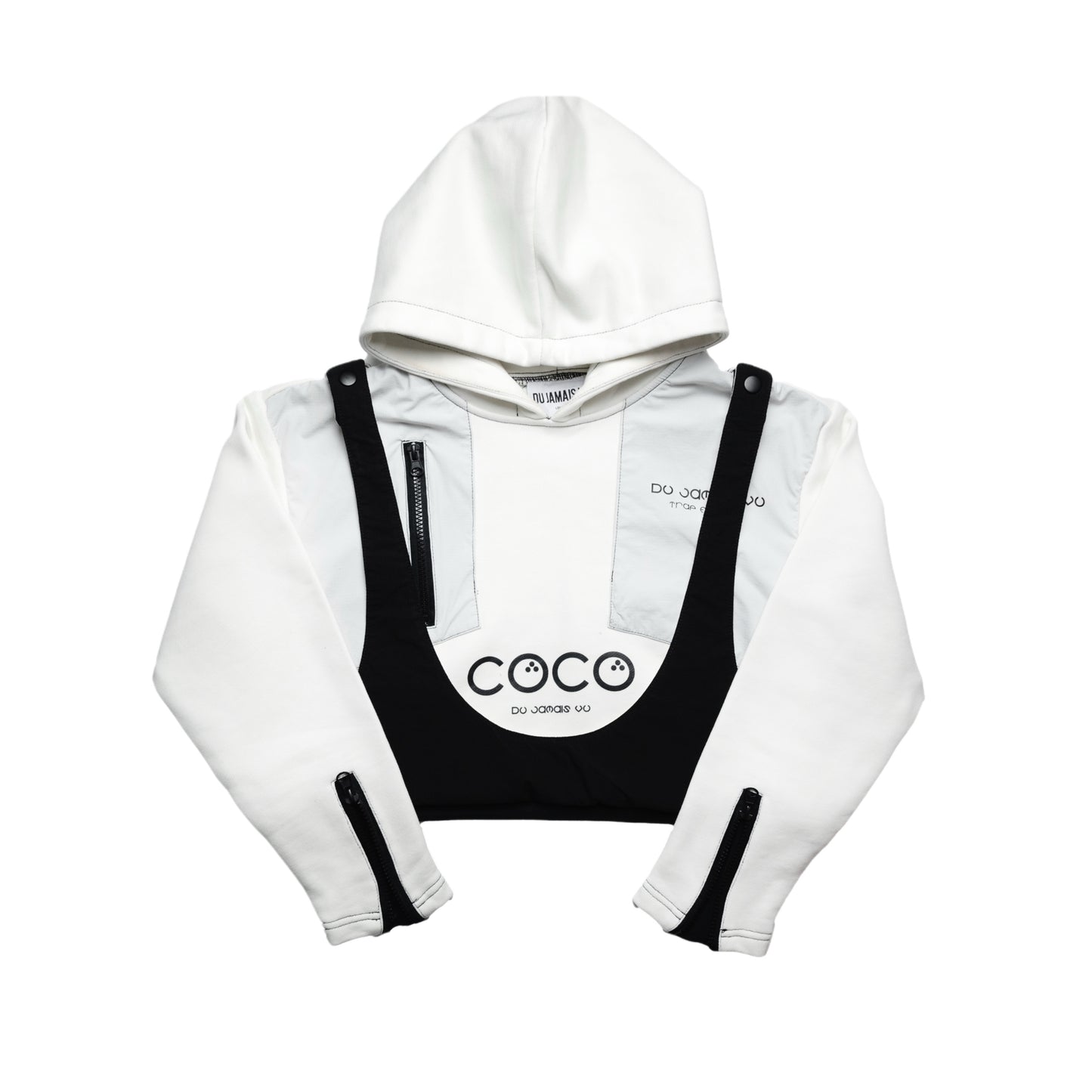 CoCo Trap crop hoodie Tech